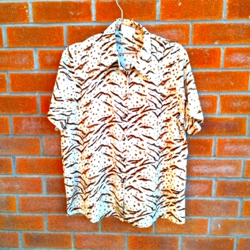 Pattern Blouse Size 14 - Picture 1 of 5